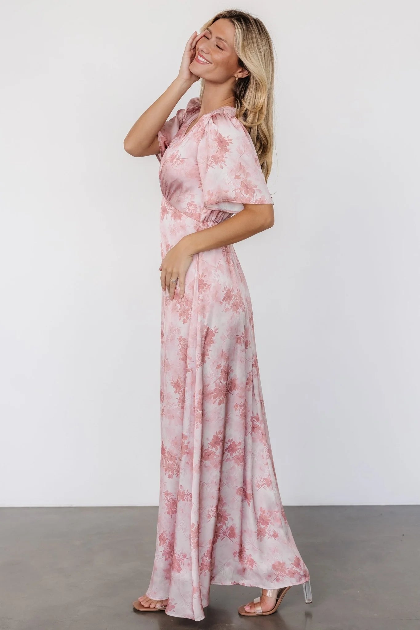Carmen Maxi Dress | Blush Floral