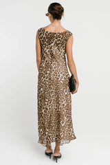 Brady Leopard Print Maxi Dress