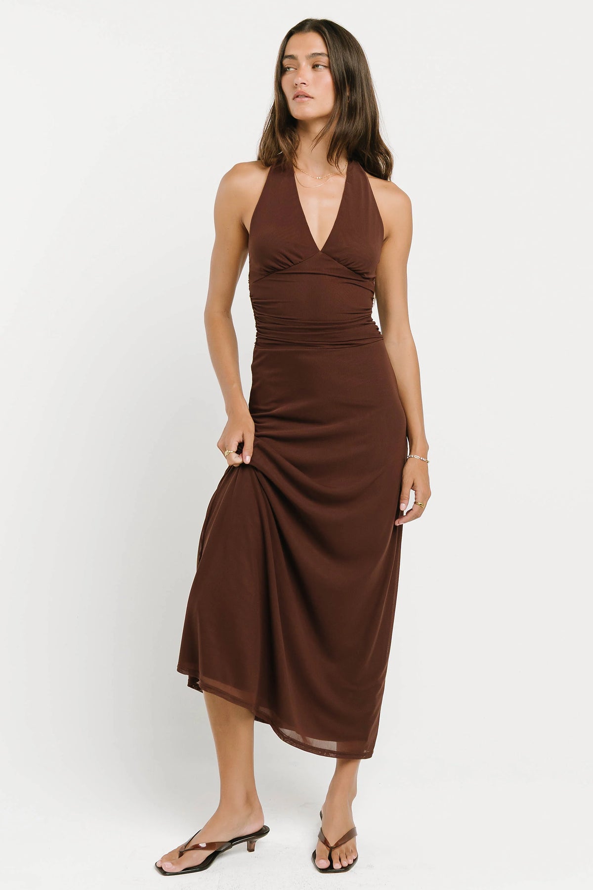 Ayla Halter Maxi Dress
